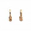 Серьги бренда RF JEWELS, Розовое золото, Бриллиант