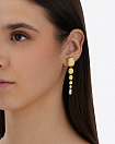 Серьги бренда Nanis, Желтое золото, Бриллиант