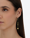 Серьги бренда Nanis, Желтое золото, Бриллиант