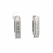 Серьги бренда RF JEWELS, Белое золото, Бриллиант