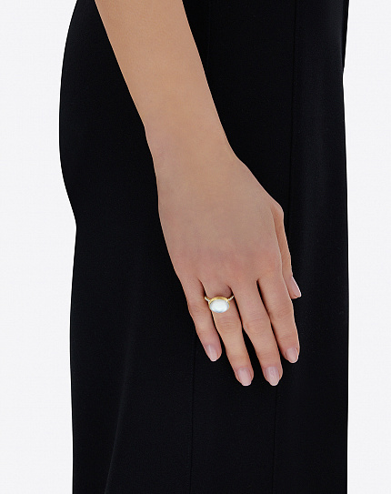 Кольцо бренда Nanis, Желтое золото, 